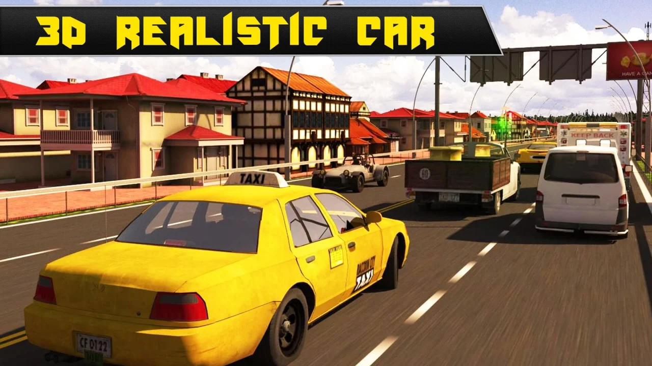 Crazy Taxi Simulator – Cab Sim Modern Taxi Game 64 Bit Source Code — screenshot 2