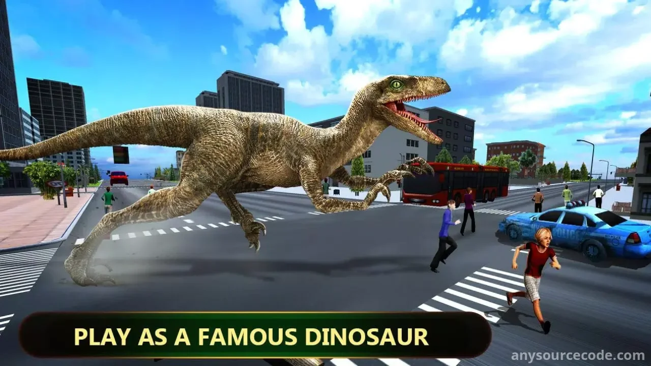 Angry Dinosaur Simulator — screenshot 2