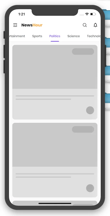 News Hour - Flutter News App with Admin Panel — screenshot 3