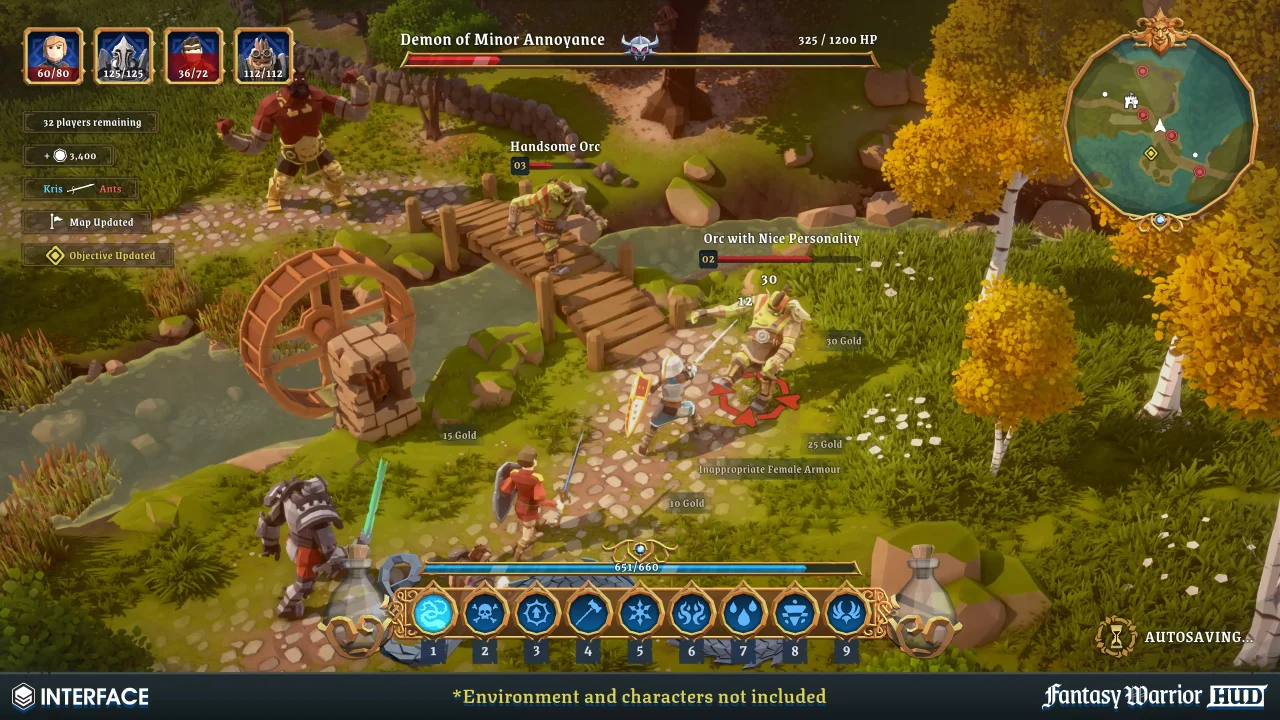 Fantasy Warrior HUD - Synty INTERFACE - GUI — screenshot 7