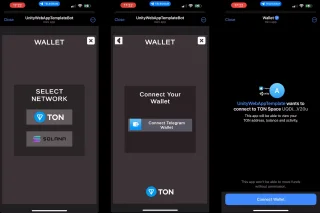 Telegram WebApp Template Unity