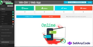 WA-GW | WhatsApp and SMS GateWay (Bulk and Chatbot) with SaaS Support