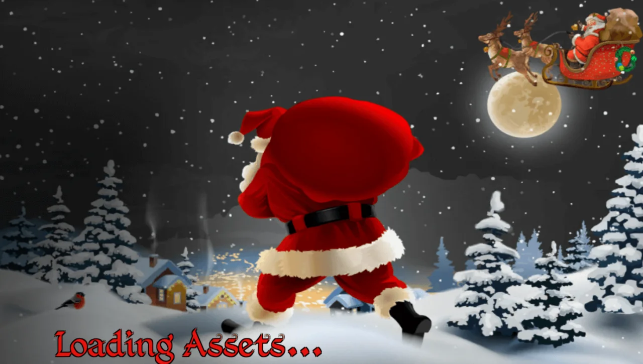 Christmas Santa Rush Gift Delivery — screenshot 1