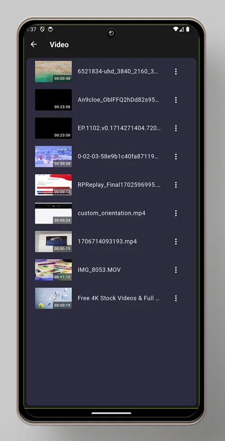 MH Player: The Ultimate Media Experience - Flutter MX Player Clone Full Application — screenshot 3