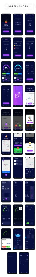 Run Tracker, Step Counter and Water Reminder - Flutter Android & iOS App (20 Languages) — screenshot 2