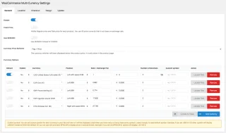 CURCY - WooCommerce Multi Currency - Currency Switcher