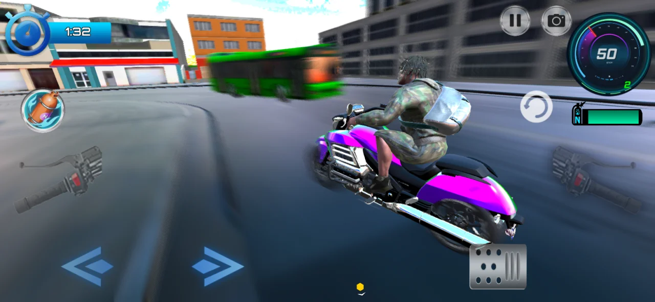 Cyber Rider: Motorcycle Game — screenshot 2