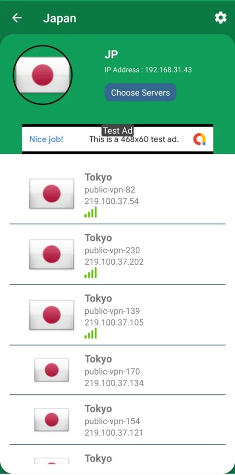 eVPN - Free Ultimate VPN | Android VPN, Billing, Phone Booster, AdMob / Push Notification — screenshot 2