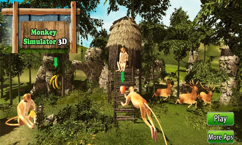 Monkey Simulator 3D — screenshot 10