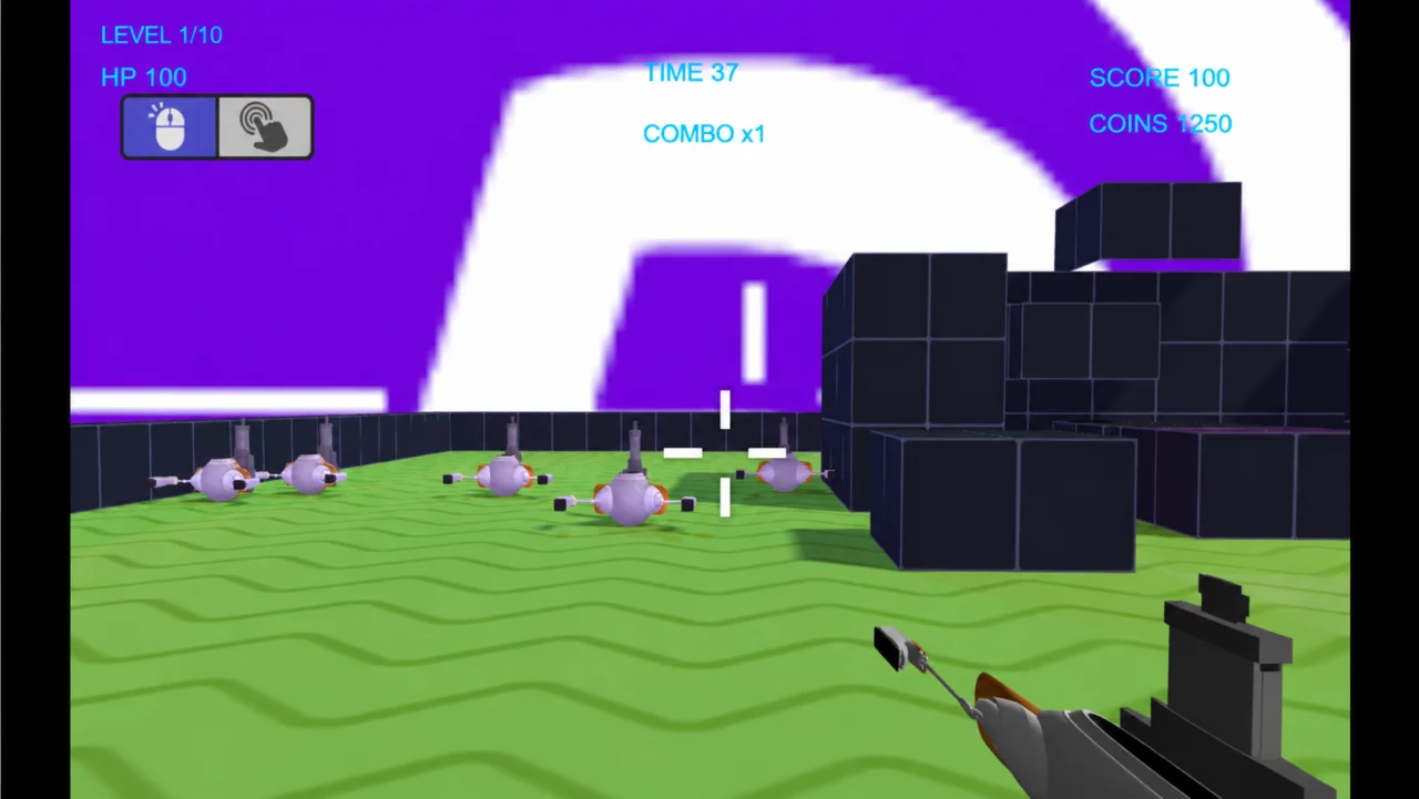 Human Shooting Game — screenshot 1