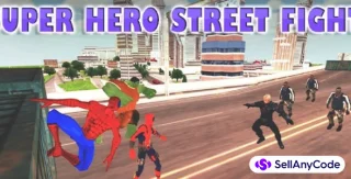 Super Heroes Street Fights: Crime City Battle 64 Bit