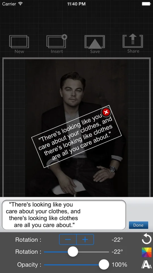 CWaterMark - iOS App Template — screenshot 2
