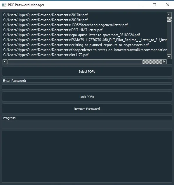 PDF Locker — screenshot 1