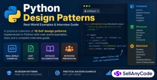 Python Design Patterns: Real-World Examples & Interview Guide