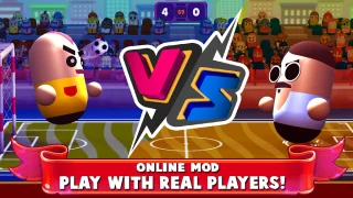 2 Player Head Football Game