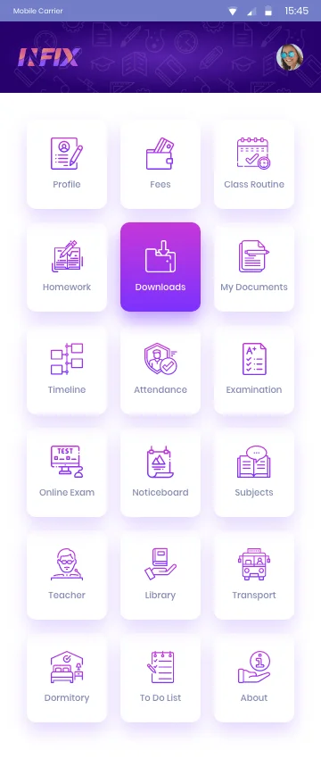 InfixEdu - Open Source Flutter for Android & iOS — screenshot 3