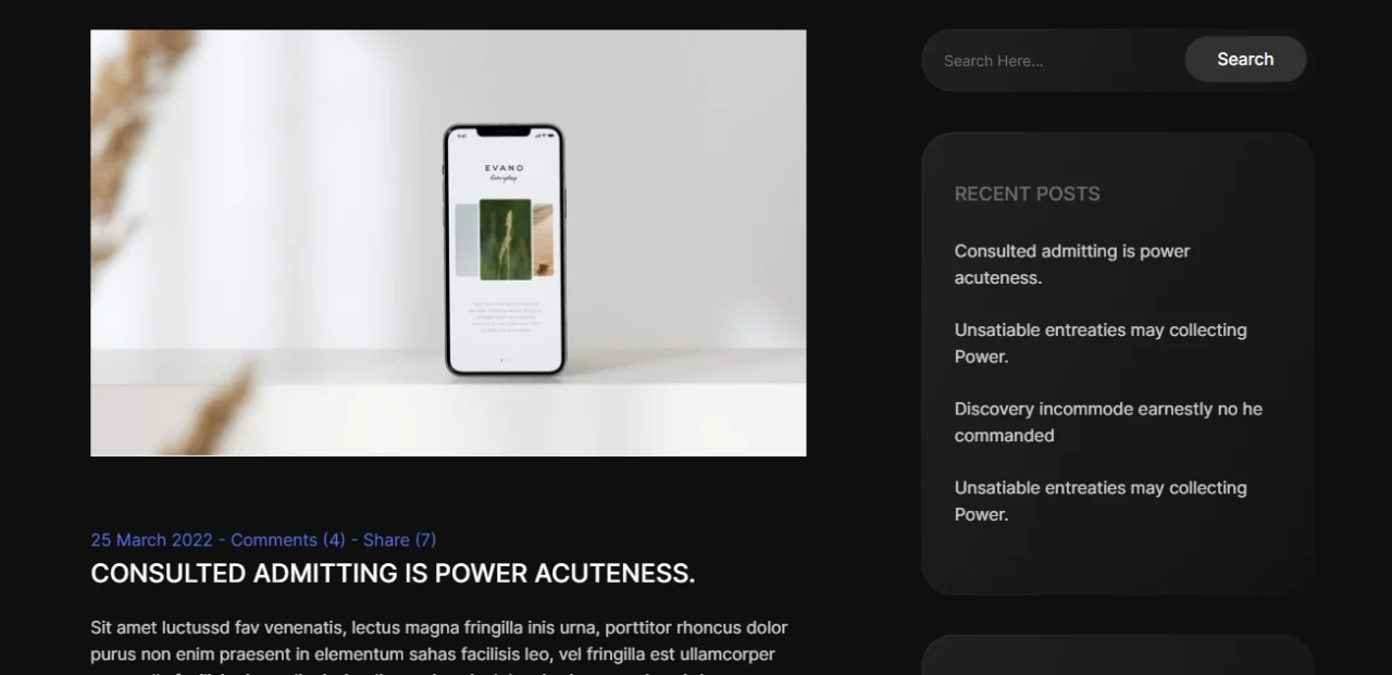 Raven Portfolio for All Business — screenshot 2
