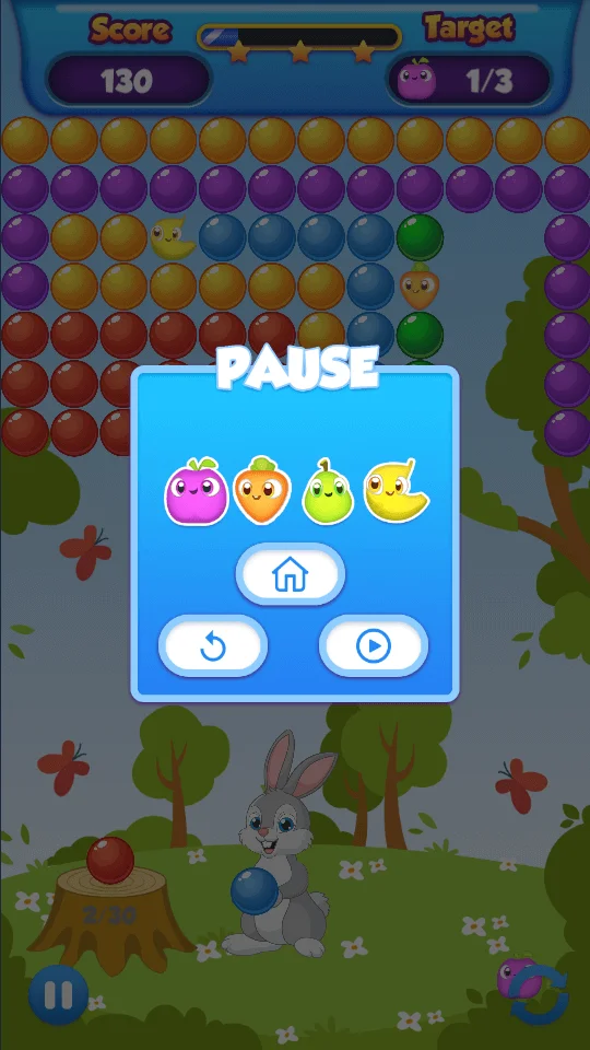 Rabbit Manya Bubble Shooter — screenshot 4