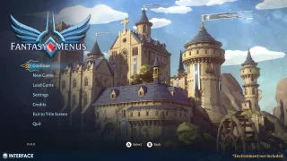 Fantasy Menus - Synty INTERFACE - GUI