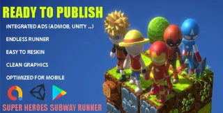 Super Hero Subway Runner
