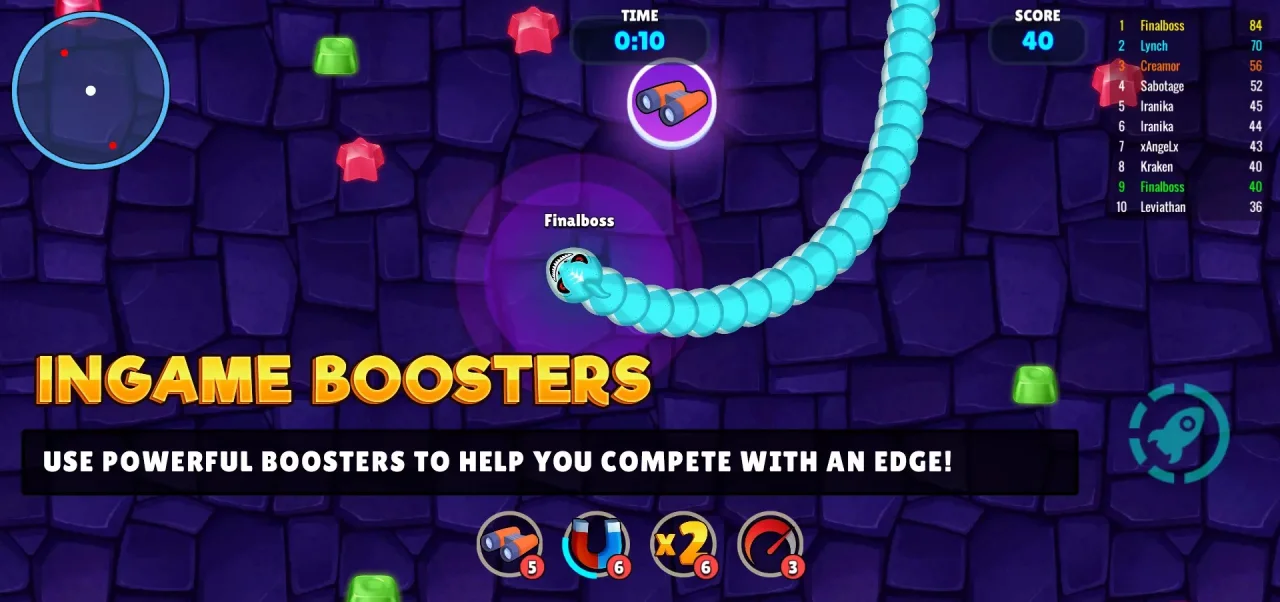 Snake Warz - Complete Game Template Unity — screenshot 8