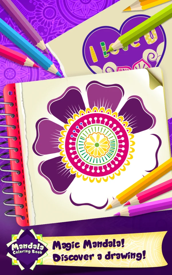 Mandala Coloring Book Game — screenshot 1