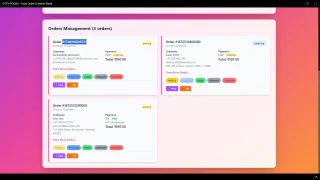 OTTX - FOODS E-Commerce with Admin and User Panels