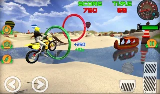Ready to Publish Motocross Beach Game: Bike Stunt Racing - Made with Your Own Name and Ads Id