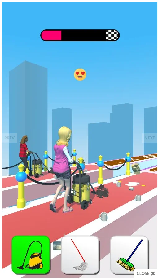 Cleaner Run - Unity - AdMob — screenshot 1