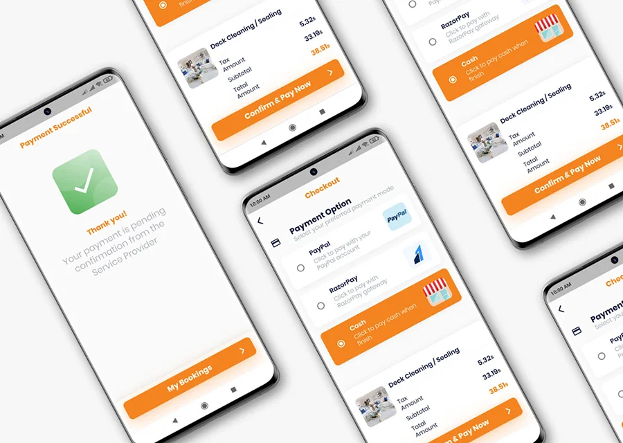 On-Demand Home Services, Business Listing, Handyman Booking with Admin Panel — screenshot 5