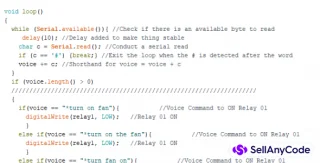 Home Automation Using Arduino - Source Code