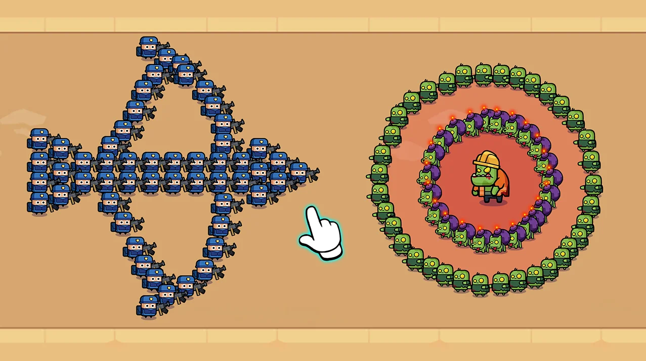 Alien Fight: Police vs Zombie — screenshot 7