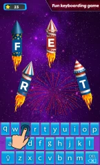 Space Typing: Speed Rocket