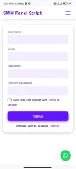 SMM Panel Premium Script
