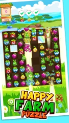 Match 3: Happy Rush Puzzle. Farm 3 Match Game Template Unity. Earning Money Every Month (Include Graphics)