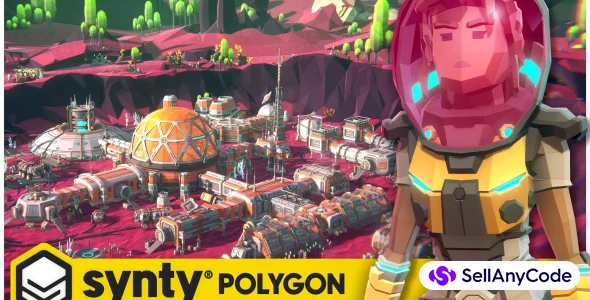 POLYGON - Sci-Fi Worlds Pack - Art by Synty