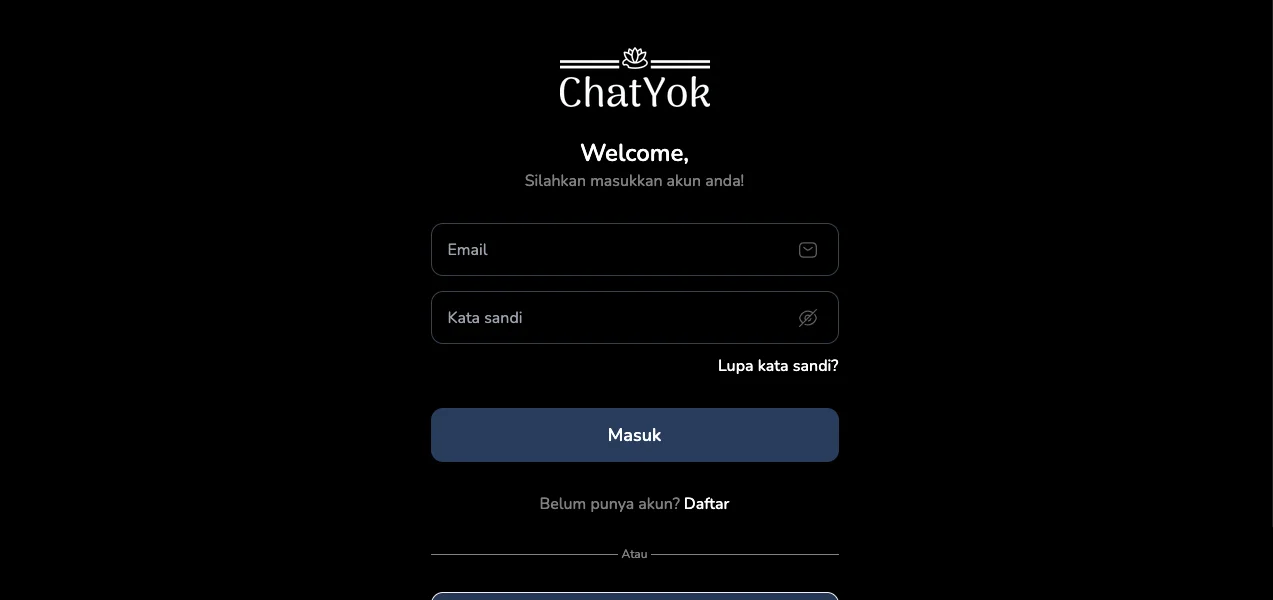 Chat App - React Native, Next.js & Node.js — screenshot 2
