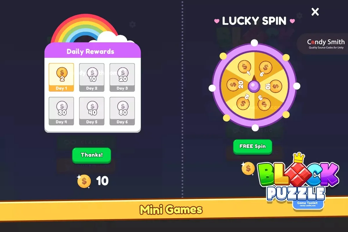 Block Puzzle: Game Toolkit — screenshot 1