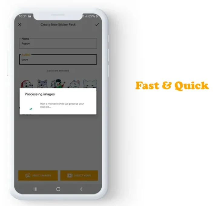 Animated Sticker Maker for WhatsApp — screenshot 6