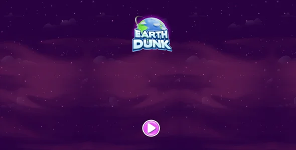 Earth Dunk HTML5 Physics Arcade Game — screenshot 1