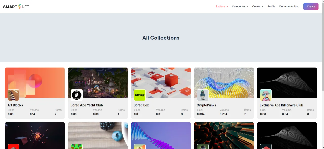 SmartNFT — screenshot 2