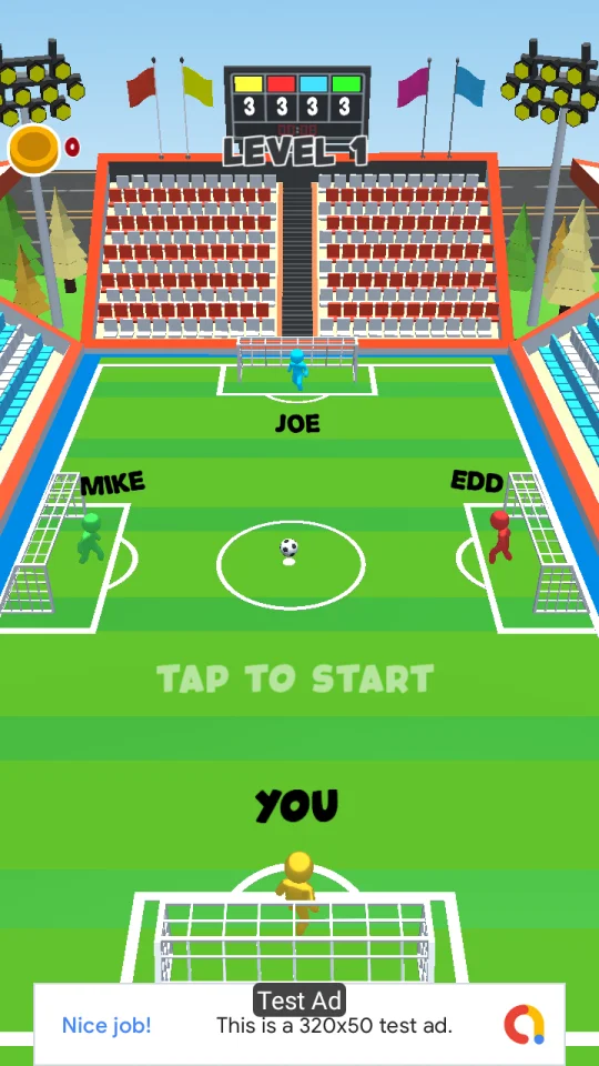 Goal Arena - (Unity - AdMob) — screenshot 1