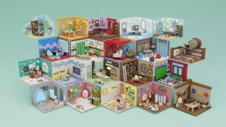Low Poly Cartoon Profession Rooms