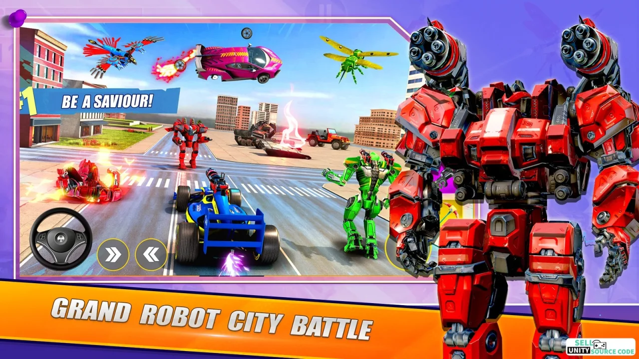 Mech Robot Games - Multi Robot — screenshot 6