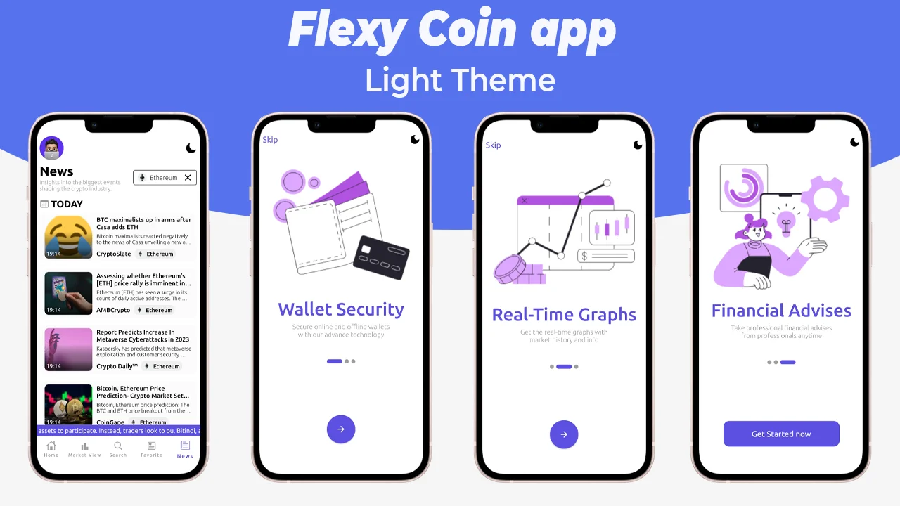 FlexyCoin - Cryptocurrency App — screenshot 4