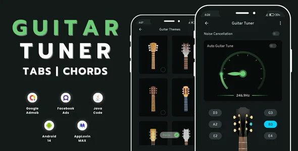 Guitar Tuner Tabs Chords with AdMob Ads — screenshot 4
