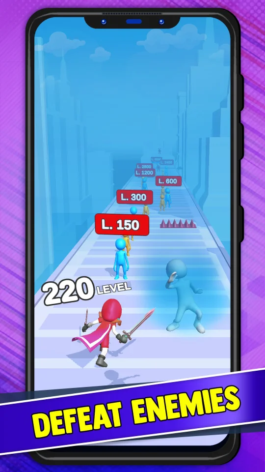 Hit & Run: Levelup Solo Runner - New Top Trending Unity Template Game — screenshot 5