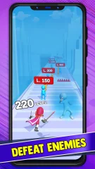 Hit & Run: Levelup Solo Runner - New Top Trending Unity Template Game