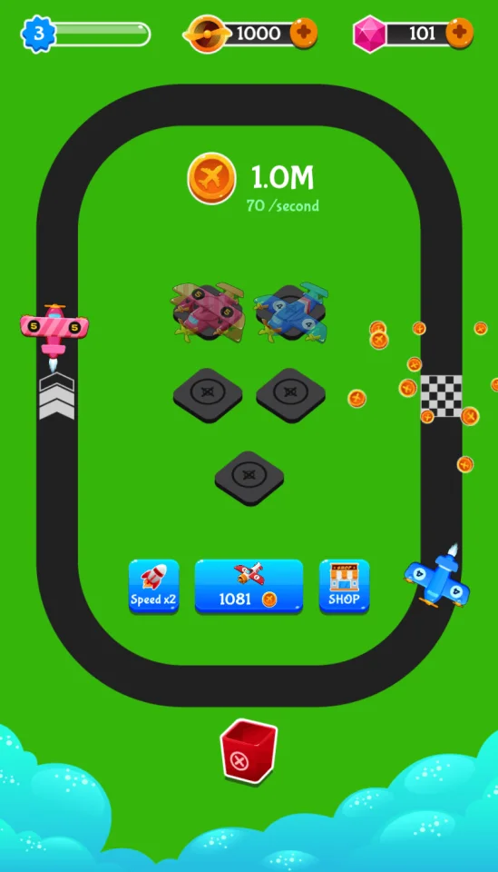 Merge Plane (Top Free Game) — screenshot 1