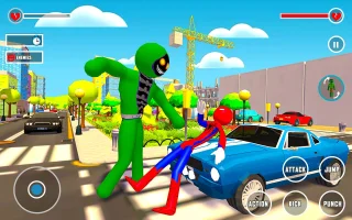 Incredible Monster Hero Stickman City Battle 2021